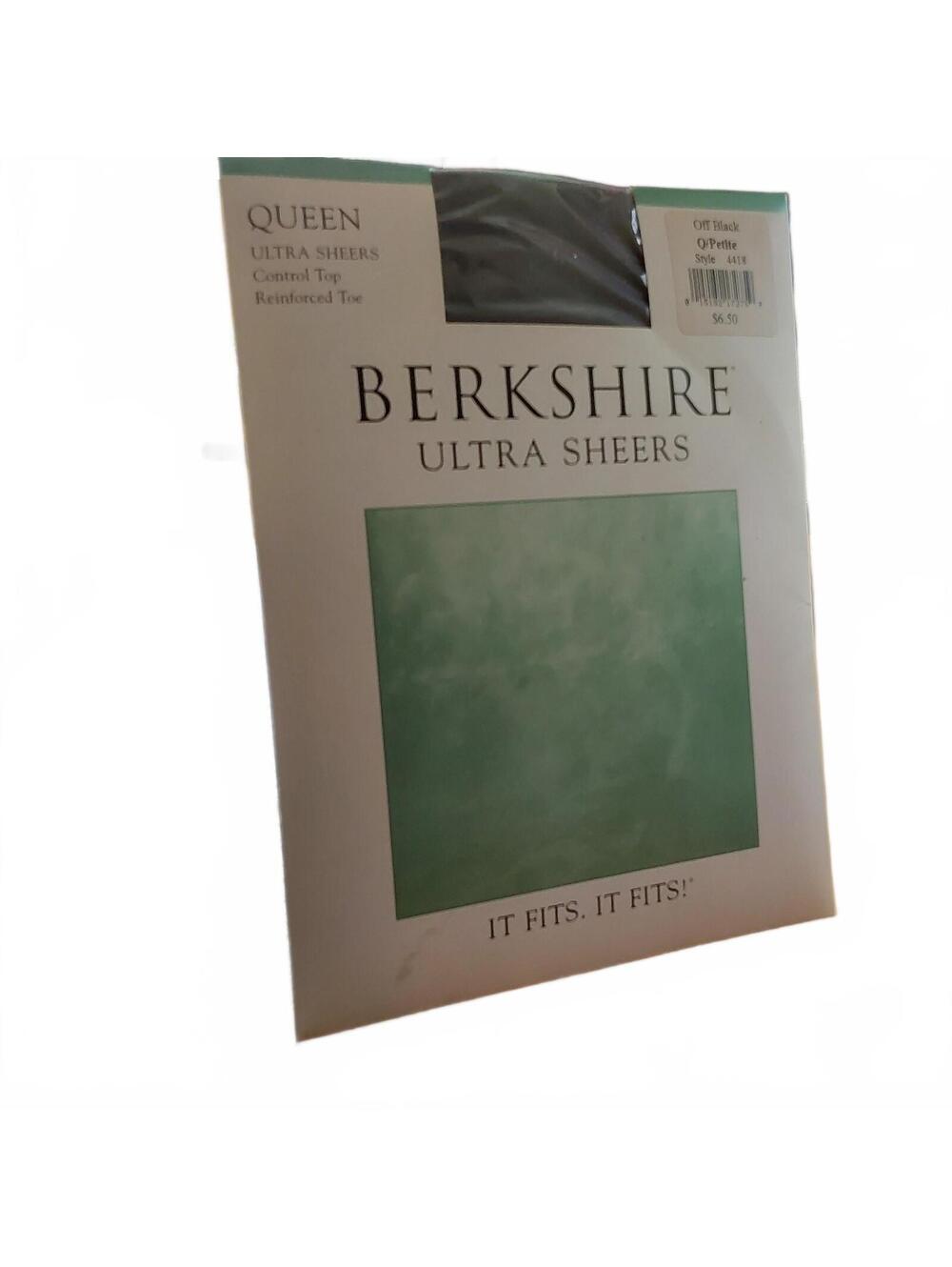Berkshire Queen Ultra Sheer Off-Black Queen/Petite Pantyhose